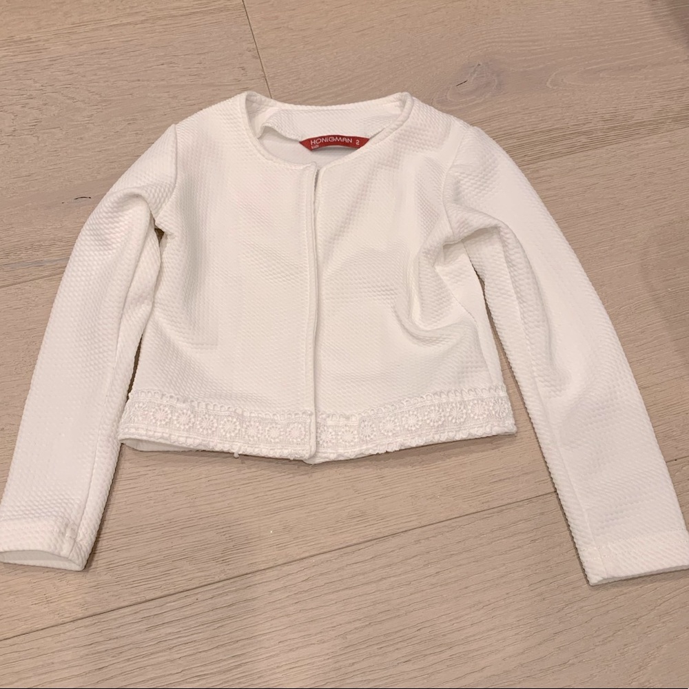 Honigman sweater lace cardigan